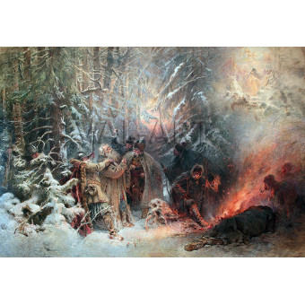 РЕПРОДУКЦИИ НА КАРТИНИ Иван Сусанин (1914)